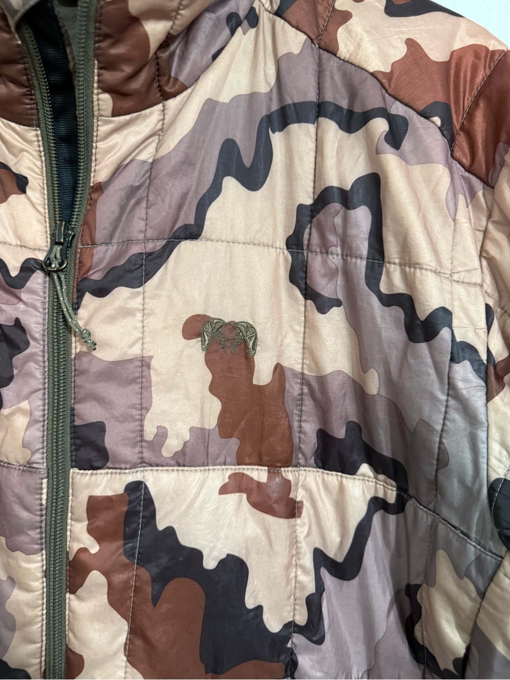 Kuiu Spindrift Synthetic Puffy Jacket - Vias Camo, Size Large Primaloft 2011 - Picture 4 of 11